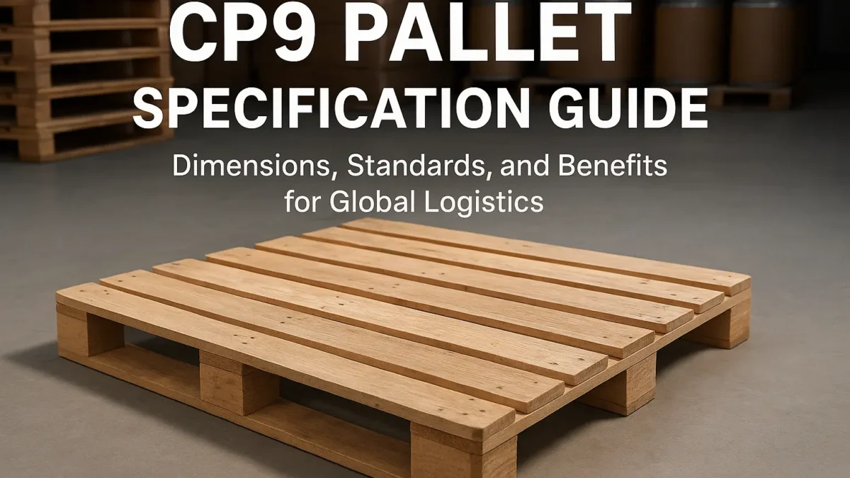 CP9 pallet specification guide, size and uses