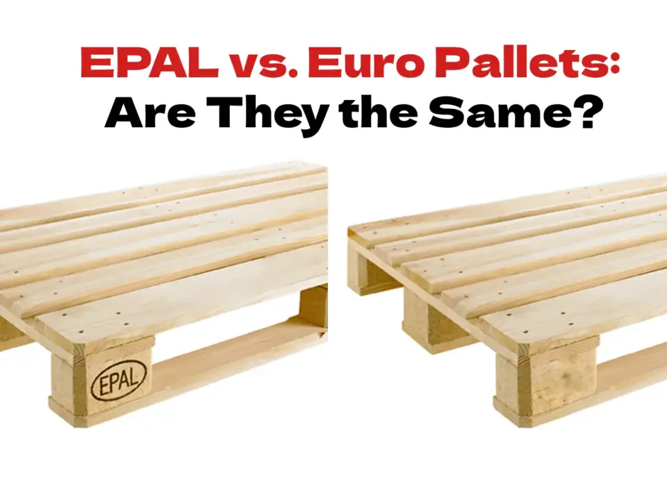 EPAL vs. Euro Pallets: Are They the Same?