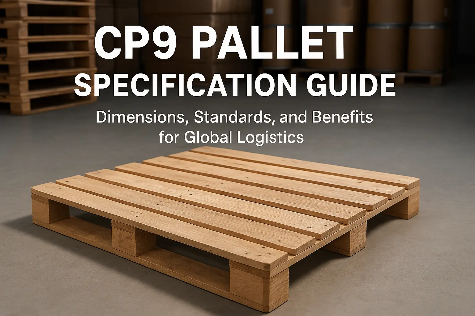 CP9 pallet specification guide, size and uses