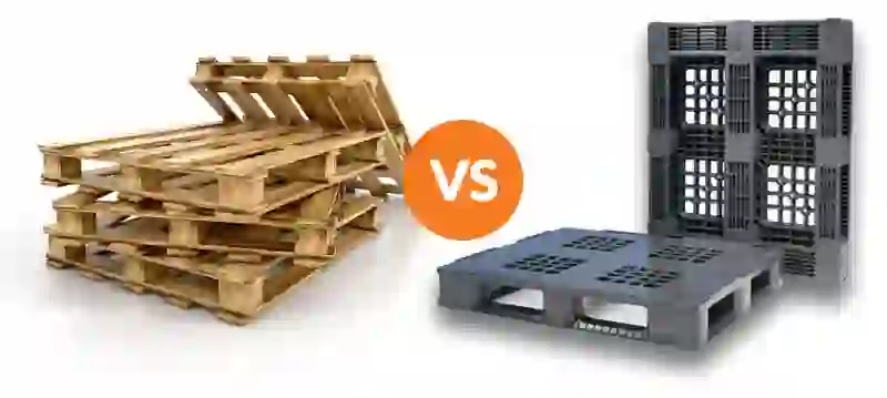 Types of pallets: Wooden Pallets vs. Plastic Pallets