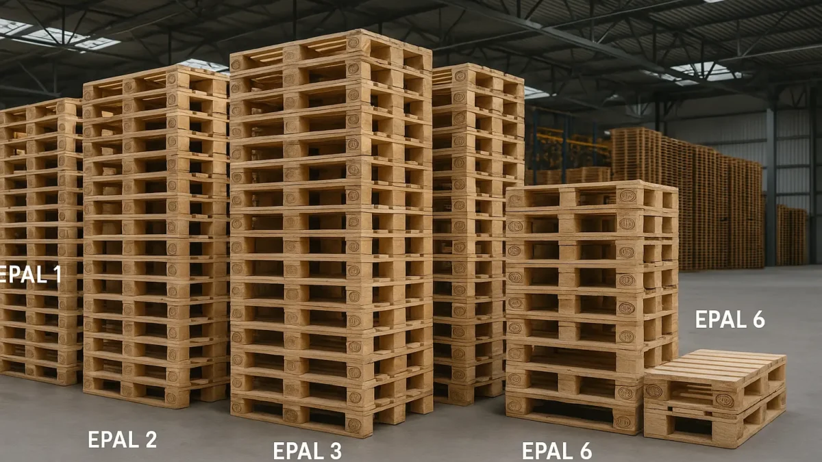 EPAL pallet sizes