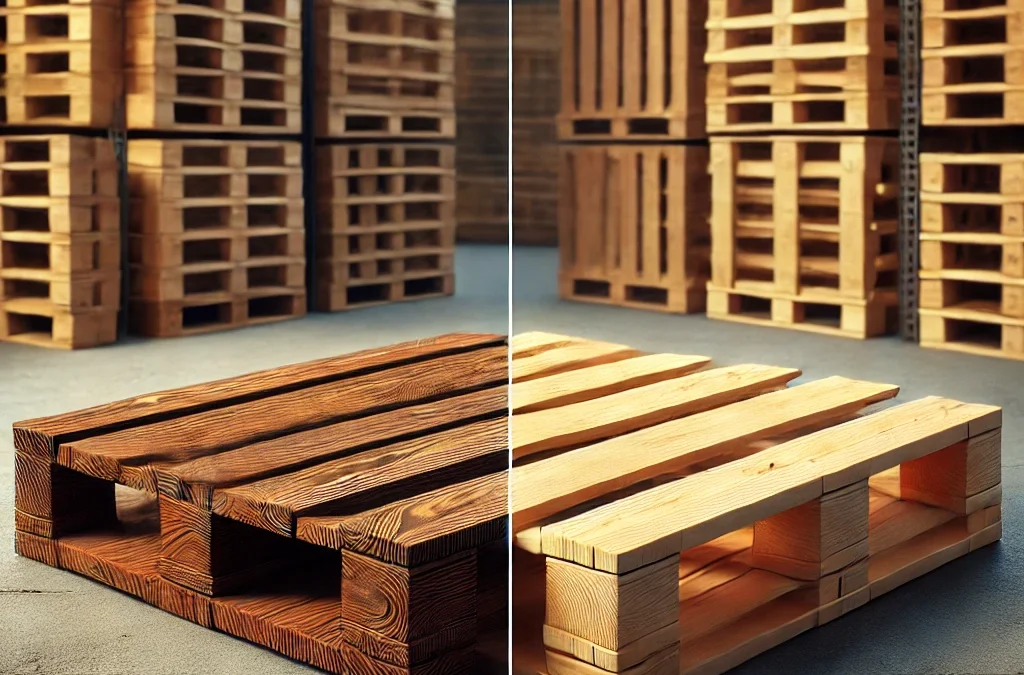 Hardwood vs. Softwood Pallets – Which One Should You Choose?