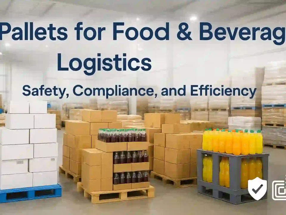 pallets for food and beverage logistics